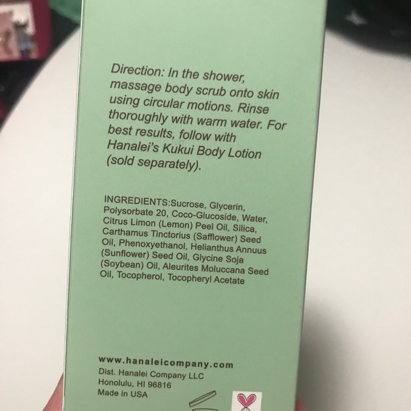 hanalei SUGAR BODY SCRUB - Picture 3 of 3